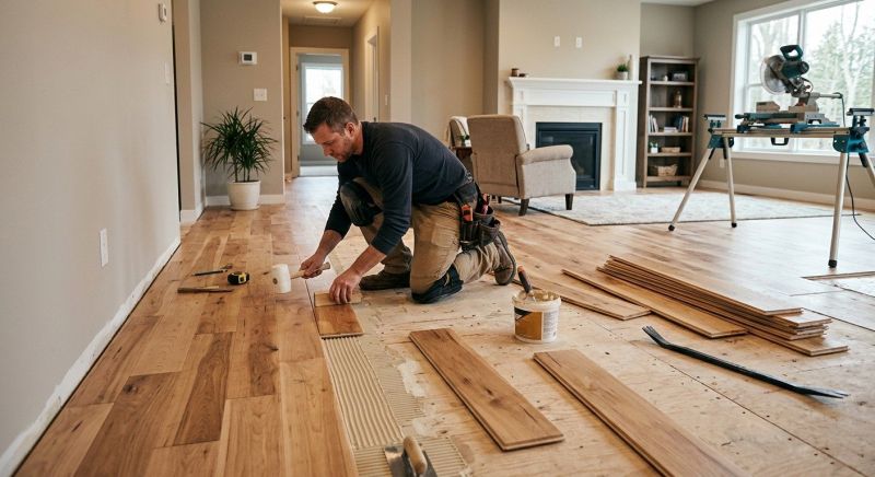 Engineered Wood Installation in Bethany Beach, DE