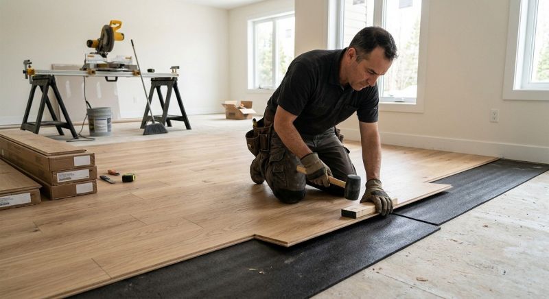 Engineered Wood Installation in Bethany Beach, DE