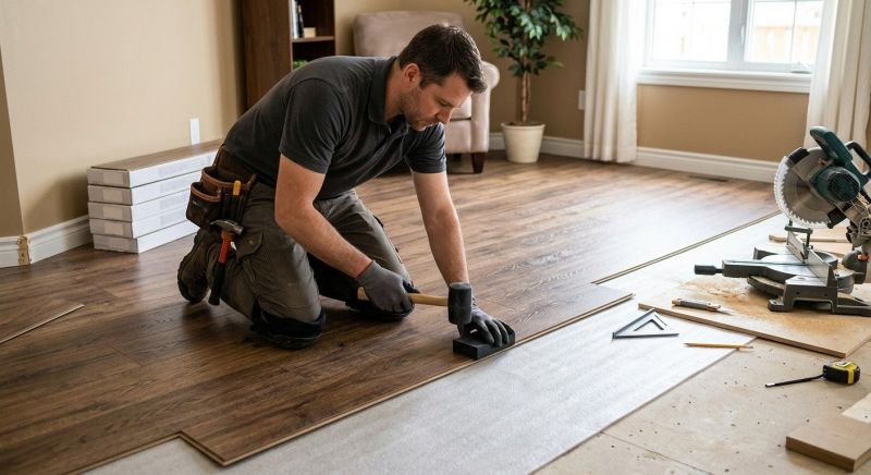 Laminate Floor Installation in Ellendale, DE