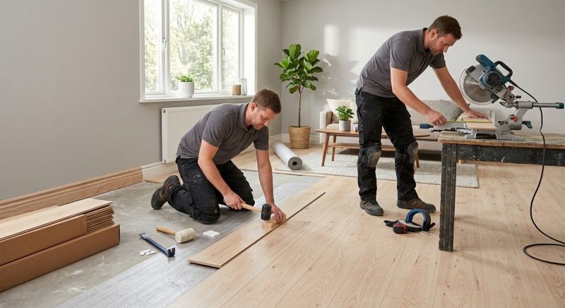 Laminate Floor Installation in Fenwick Island, DE