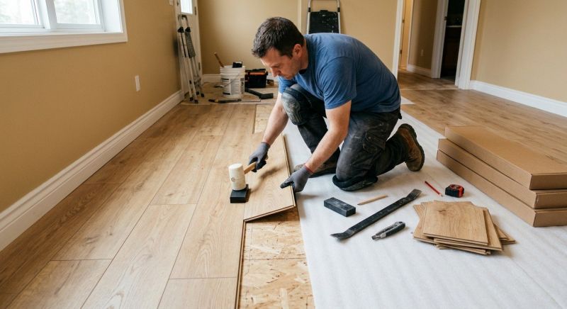 Laminate Floor Installation in Frankford, DE