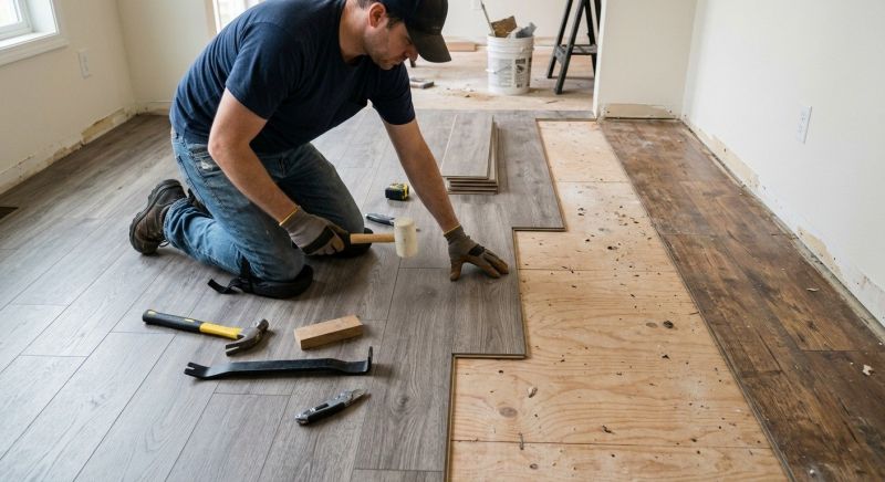 Laminate Floor Installation in Worcester County, MD
