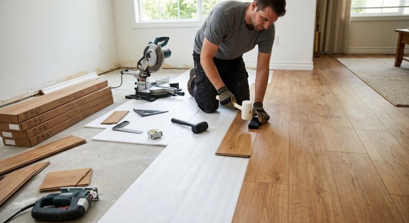 Laminate Floor Remodeling in Bethany Beach, DE