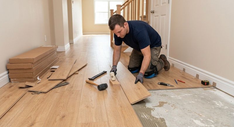 Laminate Floor Replacement in Georgetown, DE
