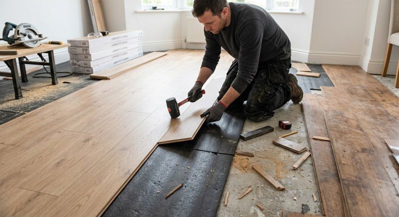 Laminate Floor Replacement in Millville, DE