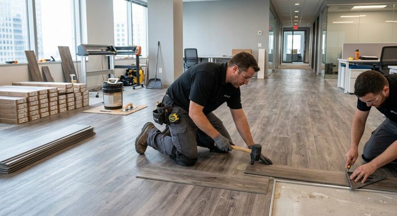 Linoleum Floor Installation in Berlin, MD