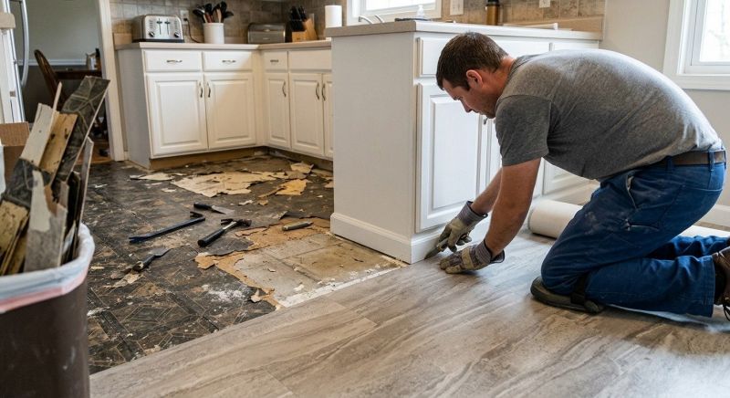 Linoleum Floor Installation in Dagsboro, DE