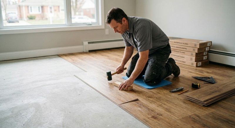 Linoleum Flooring Replacement in Bethany Beach, DE
