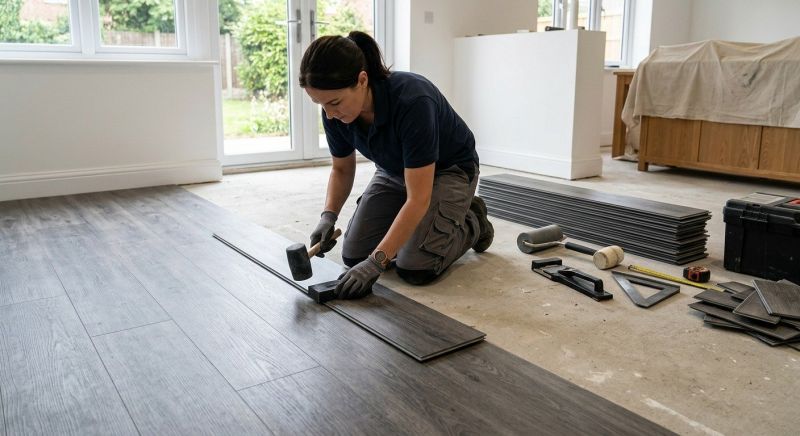 Luxury Vinyl Tile Installation in Berlin, MD