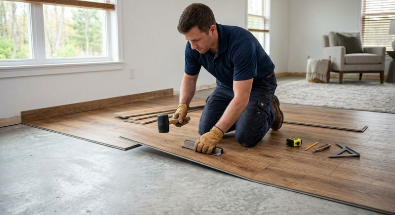 Luxury Vinyl Tile Installation in Milton, DE