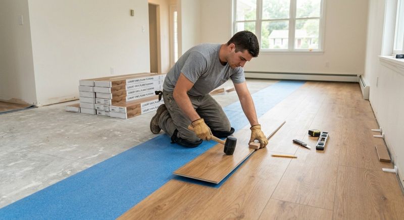 Luxury Vinyl Tile Installation in Selbyville, DE