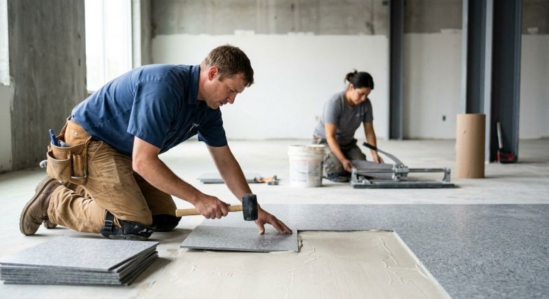 Lvt Flooring Installation in Ellendale, DE