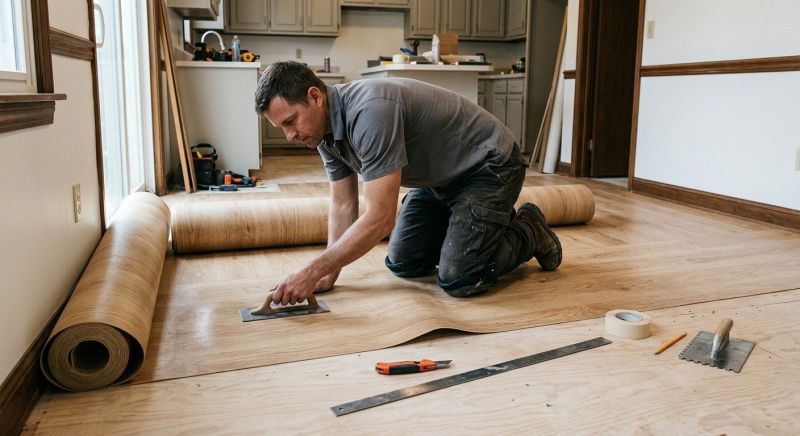Sheet Flooring Installation in Ellendale, DE