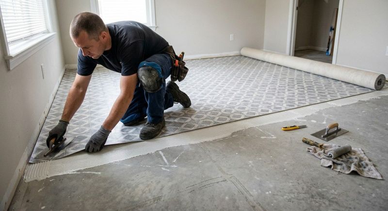 Sheet Linoleum Installation in Bethany Beach, DE