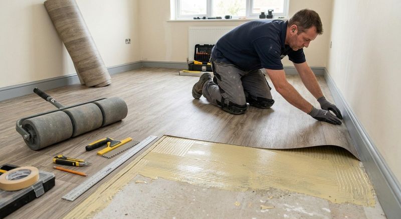Sheet Vinyl Installation in Dagsboro, DE