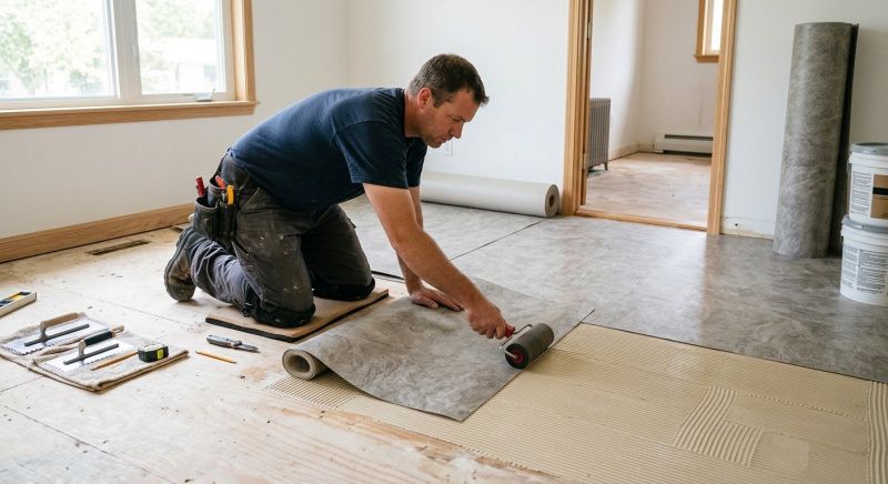 Sheet Vinyl Installation in Bethany Beach, DE