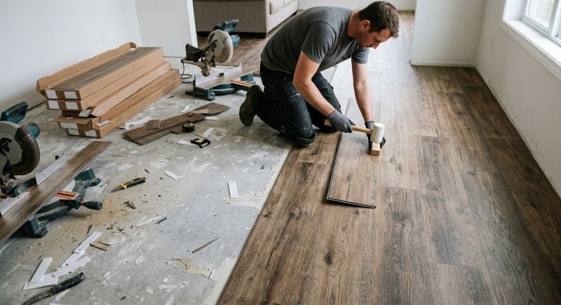 Vinyl Flooring Installation in Frankford, DE