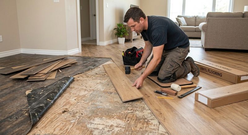 Vinyl Flooring Installation in Harbeson, DE