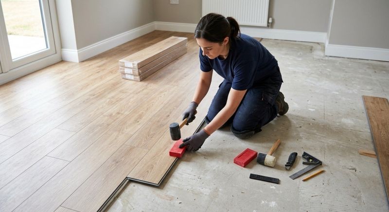Vinyl Plank Floor Installation in Bethany Beach, DE