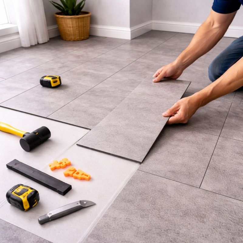Vinyl Tile Replacement in Bethany Beach, DE
