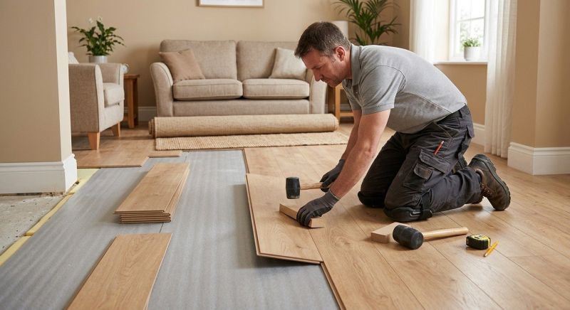 Wood Laminate Installation in Bethany Beach, DE