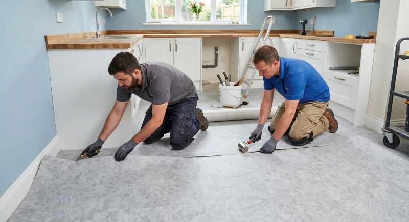 Sheet Linoleum Installation in Harbeson, DE